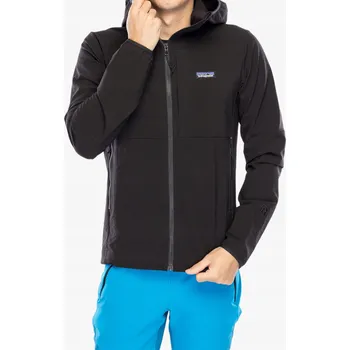 Pánská softshellová bunda Softshellová bunda Patagonia R1 TechFace Hoody - černá S