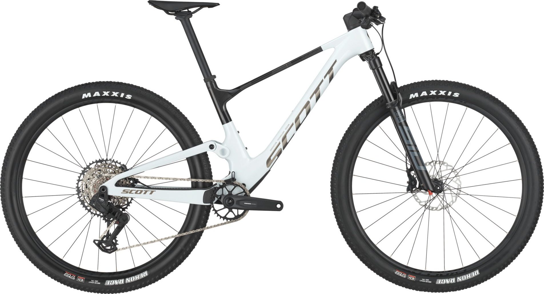 SCOTT Spark RC Team (Cumulus White/Carbon Black), vel. M