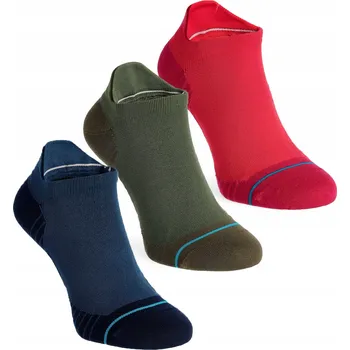 Pánské ponožky Ponožky Stance Get Set Tab 3 Pack - červené 35-37