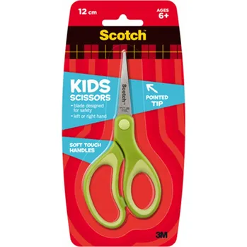 Školní nůžky ERGONOMICKÉ UNIVERZÁLNÍ NŮŽKY NA PAPÍR Scotch 12 cm