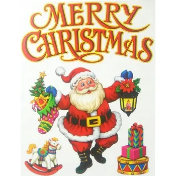 Vánoční dekorace Samolepka Arpex Dekorace - Samolepky