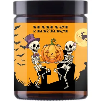 Svíčka Sójová vonná svíčka PUMPKIN / DÝNĚ S MÁSLOVÝM KRÉMEM MamasiCandle 1 ks