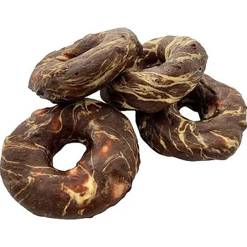 Pamlsek pro psa ZOO Factory Sp. z.o.o. Pochoutka Kruh kalciový obalený kachním a treskou 500g