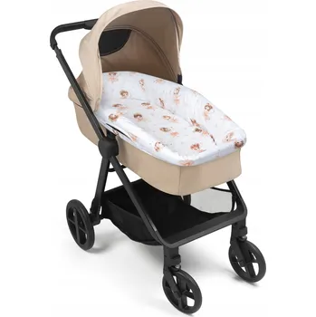 Prostěradlo JUKKI SADA DO KORBIČKY CHRÁNIČ PROSTĚRADLO Bavlna