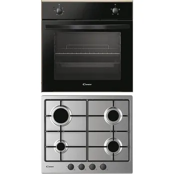 Set domácích spotřebičů Candy FIDC N100 + Plynová deska Candy CM6PBRX/4U2