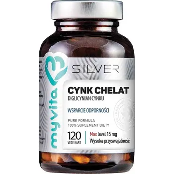 MyVita Silver Zinek Chelát 120 kapslí