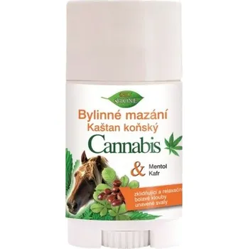 Masážní přípravek Oblíbené bylinné mazání v bezdotykovém, elegantním provedení s koňskou silou kaštanu koňského od společnosti Bione.
