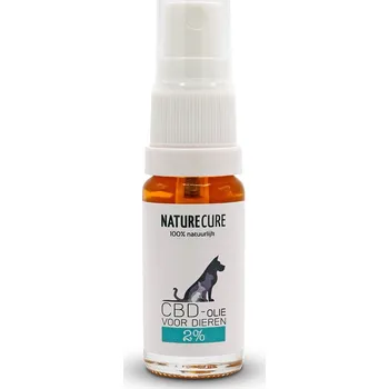 Nature Cure CBD olej pro zvířata je 100% přírodní a obsahuje 2 % CBD. Je vyroben z ekologicky pěstovaných rostlin ze Švýcarska.