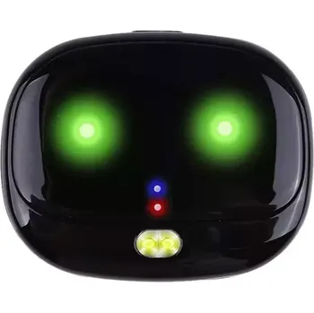 Lokátor TopTechnology ReachFar RF-V47 IP67 Mini GPS tracker pro domácí mazlíčky s LED světlem a silikonovým pouzdrem (černý)