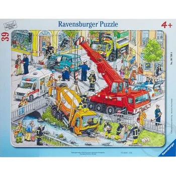 Puzzle Puzzle Ravensburger 39 dílků Puzzle Ravensburger Záchranná akce 39 dílků