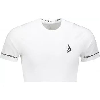 Pánské funkční kompresní tričko s krátkým rukávem premium ALTISPORT VOJ/ALM000TR04 BÍLÁ XL