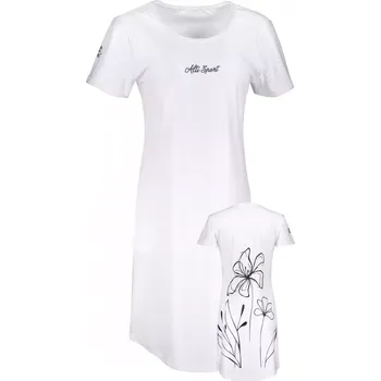 Dámské tričko Dámské prodloužené triko premium ALTISPORT VOJ/ALW075SAT02 WHITE 4XL