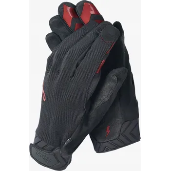 Cyklistické rukavice Cyklistické rukavice Rocday Evo Race - černo/červené XS