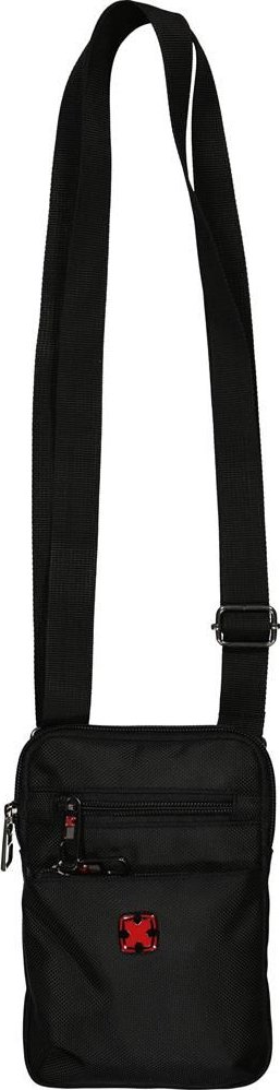 Malá taška přes rameno - taštička na doklady černá ME-5138, Travel N Meet