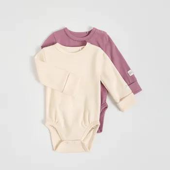 Reserved - Bavlněná body 2 pack - světle fialová - 820GK-34X - 820GK-34X-68