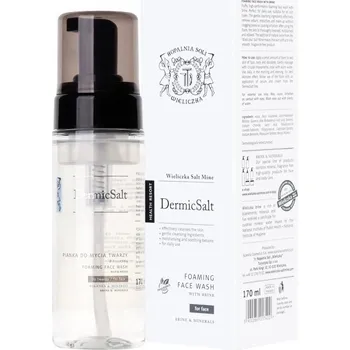 Čisticí pěna na obličej DermicSalt se solí, hydratační, odličovací