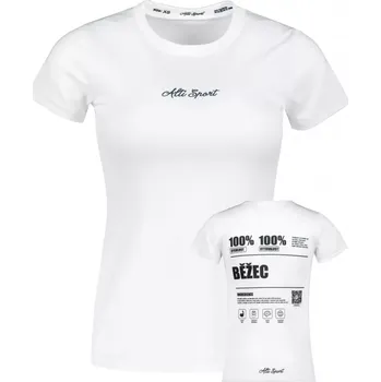 Dámské tričko Dámské funkční triko premium ALTISPORT BĚŽEC VOJ/ALW091TR01 BÍLÁ M