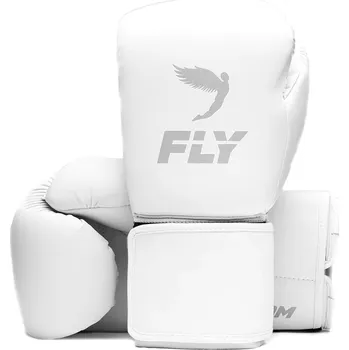 Boxerské rukavice Boxerské rukavice Fly Team - bílé