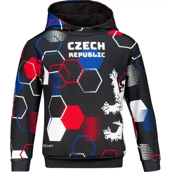 Chlapecká mikina Dětská funkční mikina premium ALTISPORT VOJ/ALK036MI01 ČERNÁ 110