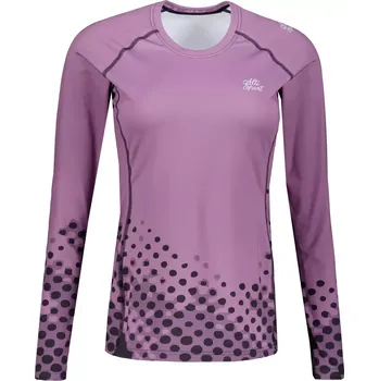 Dámské funkční triko s dlouhým rukávem premium ALTISPORT VOJ/ALW109TR03 FIALOVÁ XS