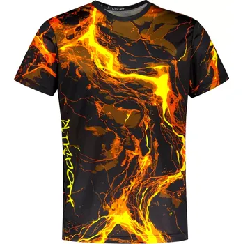 Pánské funkční triko premium ALTISPORT VOJ/ALM071TR01 ČERNOŽLUTÁ XXXL