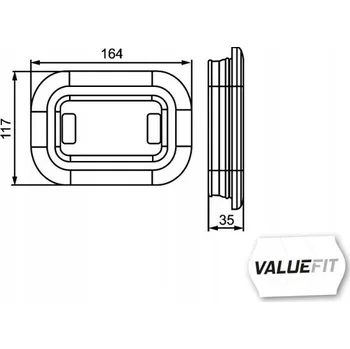 Směrový světlomet Směrové světlo (blinkr) Hella 2BA 357 025-011