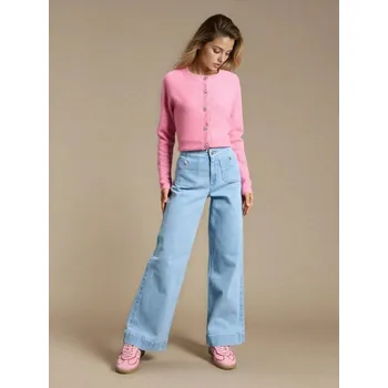 Dámské oblečení Sinsay - Džíny wide leg - modrá - 895FI-50J - 895FI-50J-34