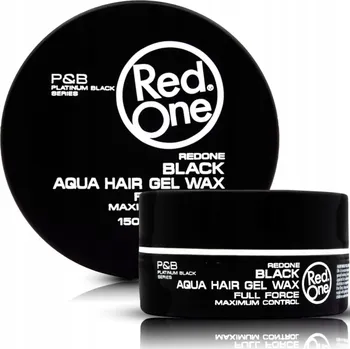 Stylingový přípravek Vosk na vlasy černá RedOne Aqua Wax Full Force Black 150 ml