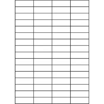 Papír Etikety PRINT 48,5 x 16,9 mm, bílé