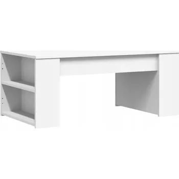 Konferenční stolek Konferenční stolek bílý, 102x55x42 cm, dřevotříska