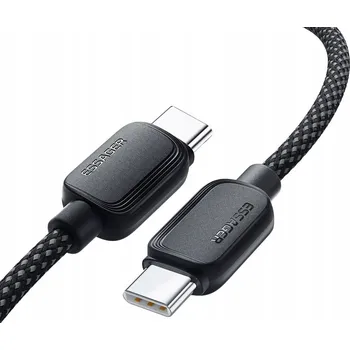 Datový kabel Kabel ESSAGER USB-C - USB-C 1 m černý