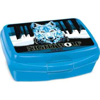 Svačinový box ARS UNA Krabička na svačinu Night Wolf