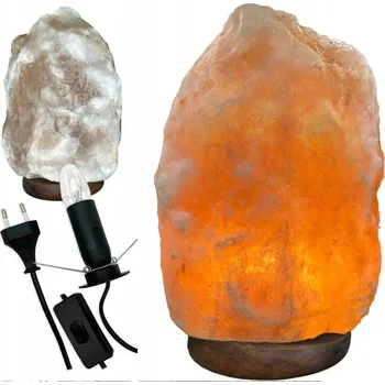 Lampička SOLNÁ LAMPA VELKÁ himalájská sůl 9-11KG IONIZÁTOR Lampička Přírodní kus SOLI