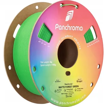 Filament Polymaker Panchroma PLA Matte Lesní Zelená 1.75 mm 1 kg