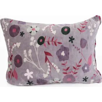 Povlak na dekorativní polštářek Povlak na polštář mikroplyš Exclusive 50 × 70 cm - Dora šedá