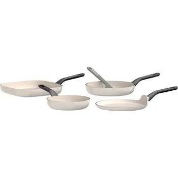 Sada nádobí BergHOFF Glints Spirit Sada 4 nepřilnavých pánví s obracečkou
