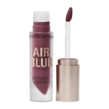 Rtěnka Makeup Revolution Tekutá matná rtěnka Air Blur Black Cherry
