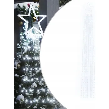 Vánoce Vánoční osvětlení na stromeček 320 diod, 8 režimů, IP44, 375 cm