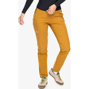 Dámské kalhoty do hor Salewa Pedroc 2 DST Hyb Pant - golden brown 40 (L)