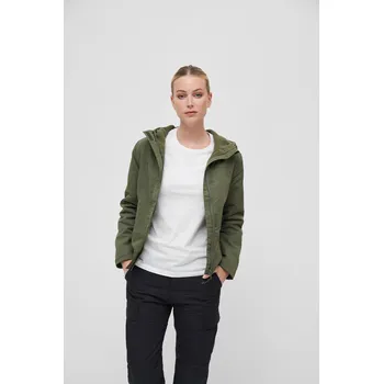 Dámská větrovka s předním zipem olivová Brandit kaki 2546615