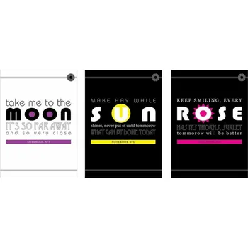 Blok Notebook The Promised Land A5/100K mřížka Sens (5 ks)