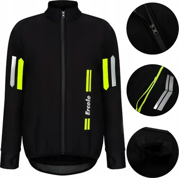 Cyklistická bunda Cyklistická bunda Ercole L černá