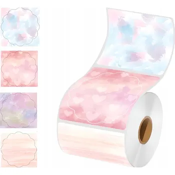 Samolepící etiketa Samolepicí štítky náhrada za Phomemo M110 M200 M220 M221 50x50 mm