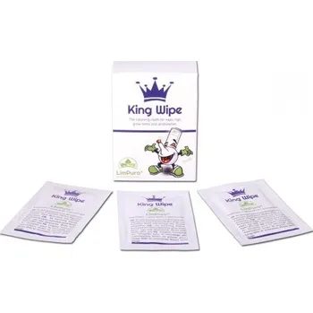 Čisticí ubrousky „Limpuro“ „Kingwipes“ slouží k odstraňování pryskyřic a dehtů. Bez fosfátů a alkalických kyselin. 99,9% biologicky rozložitelné.