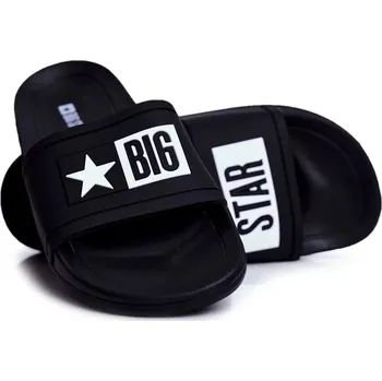 Sada pánského spodního prádla Pánské pantofle Big star - černé Velikost: 41