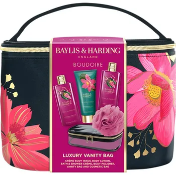 Kosmetická sada Baylis & Harding Boudoire Sada péče o tělo v taštičce Tropical Paradise 5 ks
