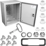 Kovový rozvaděč Adelid OM403020 40x30x20, IP66 OM403020