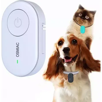 Obojek pro psa TopTechnology Přenosný repelentní obojek pro kočky a psy - bílý