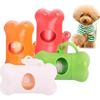 Odpadkový koš TopTechnology 10 PCS BG-W085 Kostičkový odpadkový koš pro domácí mazlíčky a praktické potřeby pro úklid zvířat - náhodné dodání barev