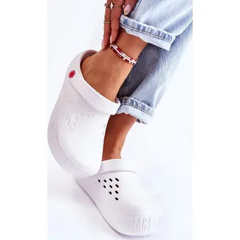 Dámské žabky Dámské pantofle nazouváky Big Star bílé Velikost: 41